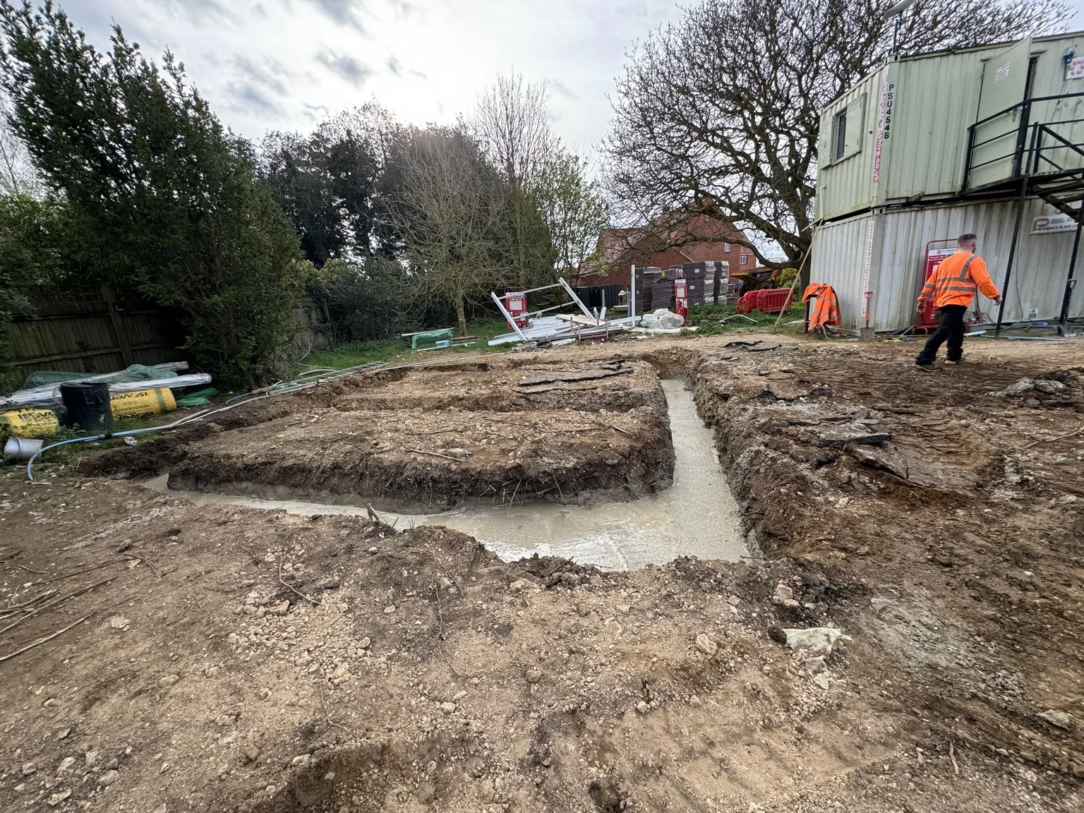 Docking Development: dock footings