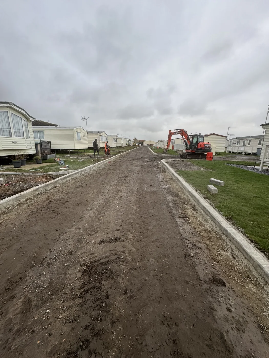 Jennings Caravan Park: jennings progress